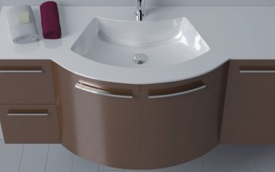 Waschbecken mit Unterschrank 120 cm