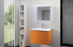 Gelbe Badezimmer-Möbel, Waschtische auf Maß | Badezimmer-Direkt