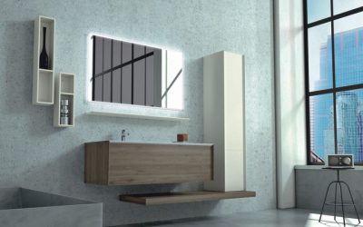 Braune Badezimmermöbel