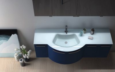 Ein passender Waschtisch zur Dusche