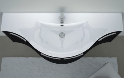 Geschwungene Waschtische