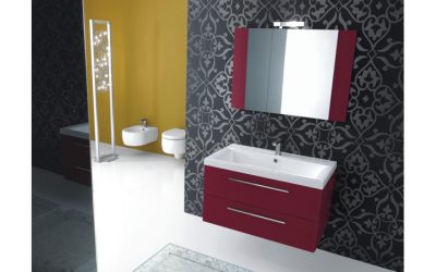 Waschbecken mit Unterschrank 90 cm